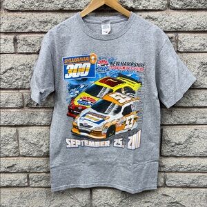 Vintage 2011 Anvil Gray Sylvania 300 Racing Tee